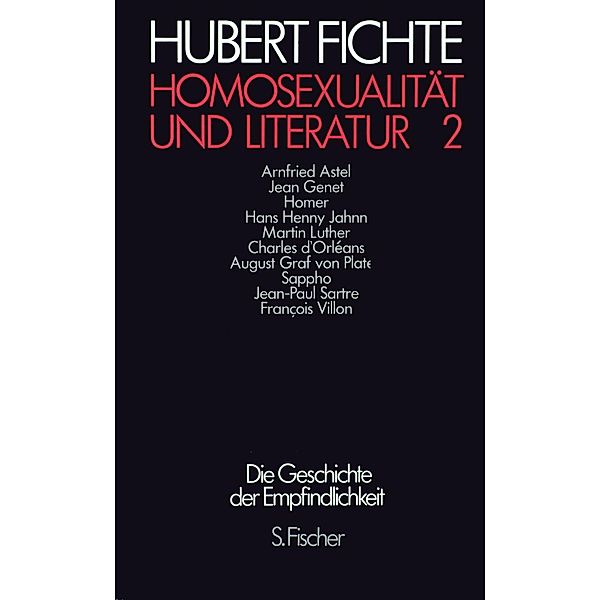 Fichte, H: Geschichte/Paral. 1/2, Hubert Fichte