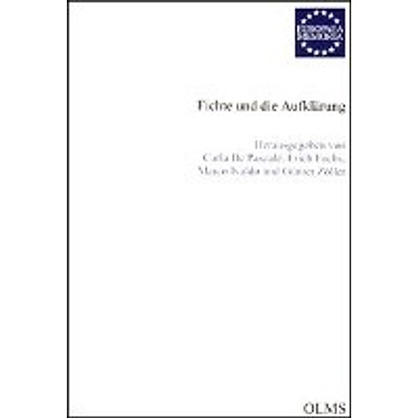 Fichte und die Aufklärung