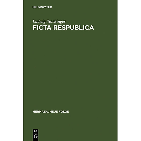 Ficta respublica, Ludwig Stockinger