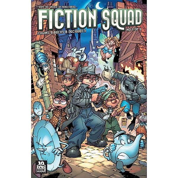 Fiction Squad #4, Paul Jenkins