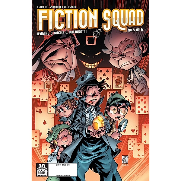 Fiction Squad #5, Paul Jenkins