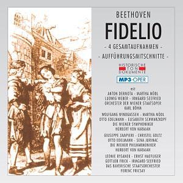 Fidelio (Ga)-Mp3 Oper (4 Ga), Chor & Orch.Wiener Staatsoper, Wp