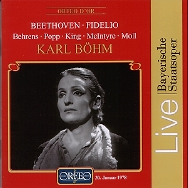 Fidelio-Oper In Zwei Akten (Ga), Behrens, King, Moll, Böhm, Bsom