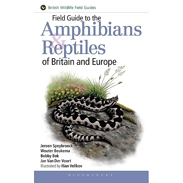 Field Guide to the Amphibians and Reptiles of Britain and Europe, Jeroen Speybroeck, Wouter Beukema, Bobby Bok, Jan van der Voort