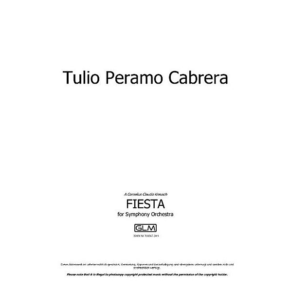 Fiesta, Tulio Peramo Cabrera