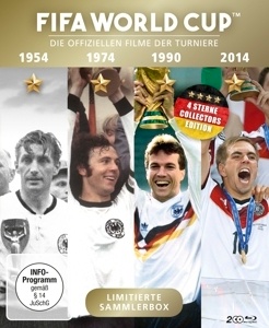 Image of FIFA WORLD CUP 54 * 74 * 90 * 14 - Die offiziellen Filme der Turniere - 2 Disc Bluray