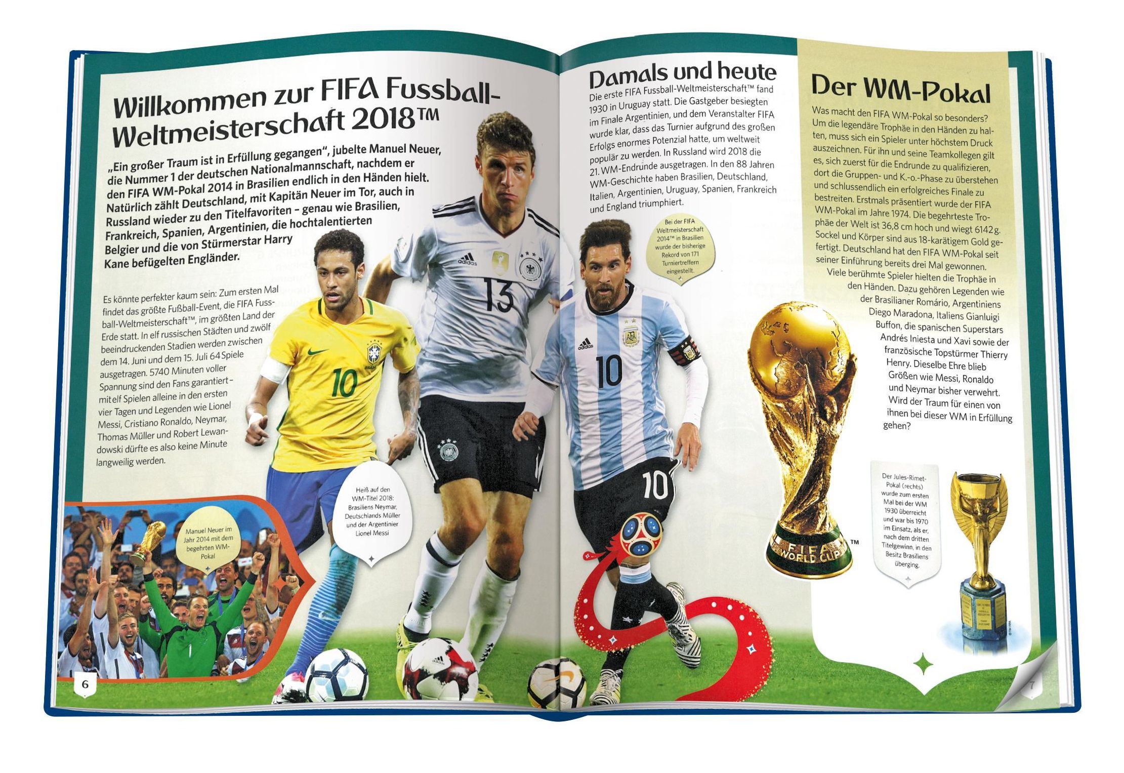 FIFA World Cup Russia 2018 - Das offizielle Buch zur WM | Weltbild.ch