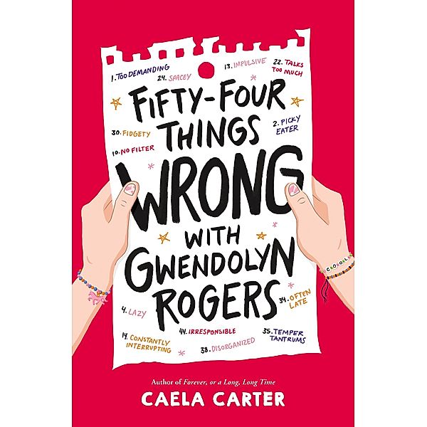 Fifty-Four Things Wrong with Gwendolyn Rogers, Caela Carter