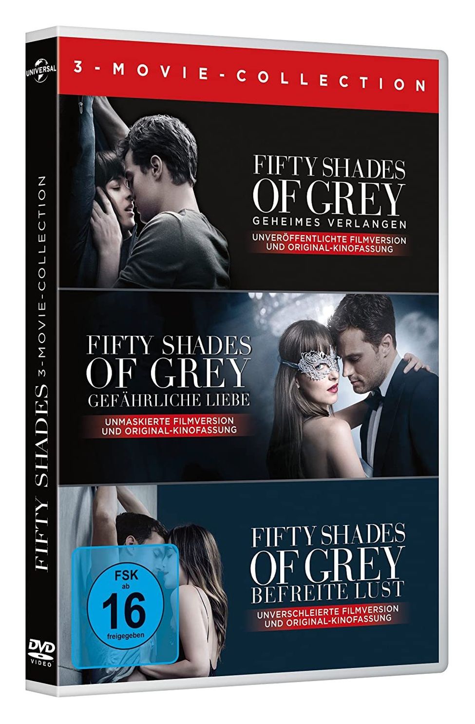 Fifty Shades of Grey 1-3 Box DVD bei Weltbild.ch bestellen