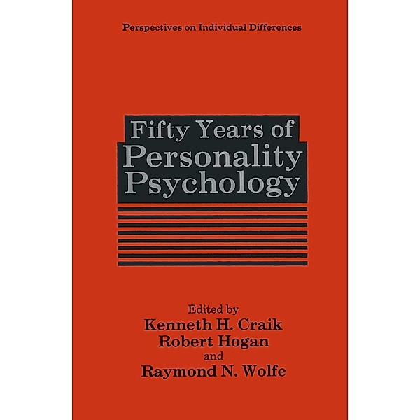 Fifty Years of Personality Psychology / Perspectives on Individual Differences