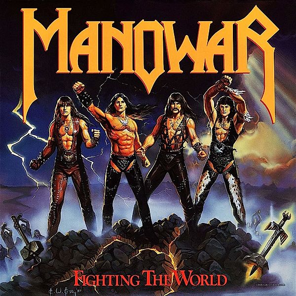 Fighting The World (Gold Vinyl), Manowar