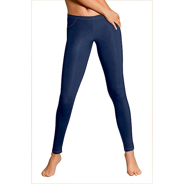 Figur Body - Slim-Jeans Leggings, dunkelblau (Größe: XL)