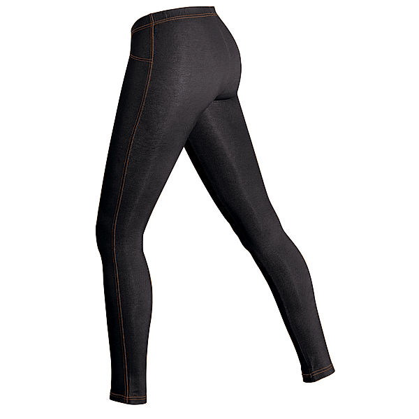 Figur Body - Slim-Jeans Leggings, schwarz (Größe: M)