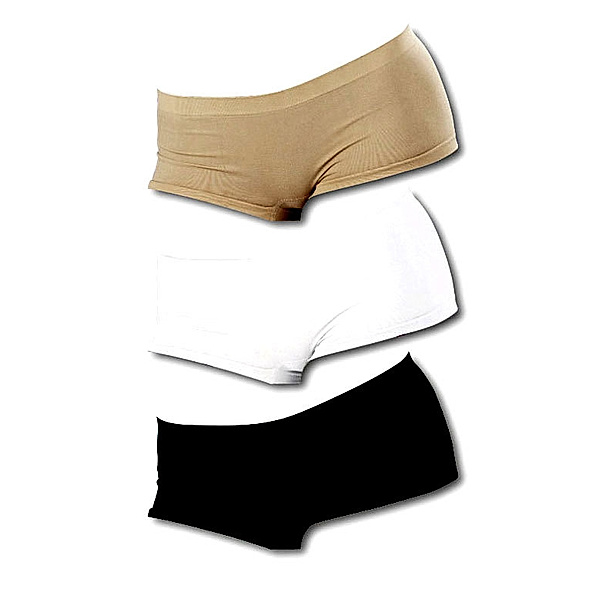 Figur Body - Traum-Slip, 3er-Set, schwarz/weiß/beige (Größe: L)