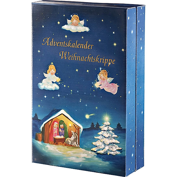 Figuren-Adventskalender Weihnachtskrippe 2023