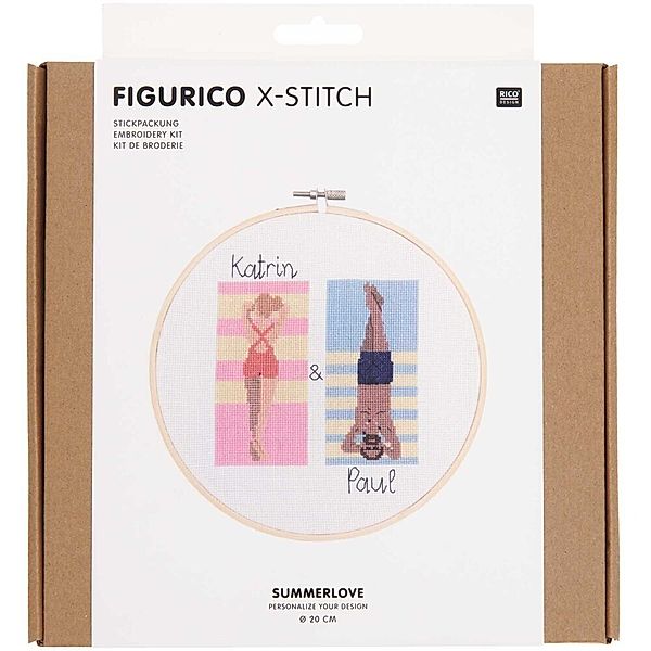 Figurico X-Stitch - Stickpackung Figurico Summerlove