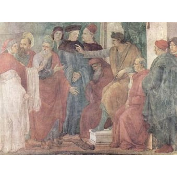 Filippino Lippi - Hl. Petrus und Hl Paulus im Disput mit dem Magier Simon vor Nero - 2.000 Teile (Puzzle)