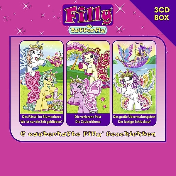 Filly Butterfly - 6 zauberhafte Filly Geschichten (3CD Hörspielbox Vol. 1), Filly
