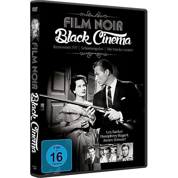 Film Noir - Black Cinema Noir Collection, Richard Conte Lee J.Cobb James Stewart
