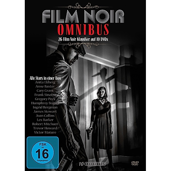 Film Noir Omnibus, Barbara Stanwyck Cary Grant Humphrey Bogart