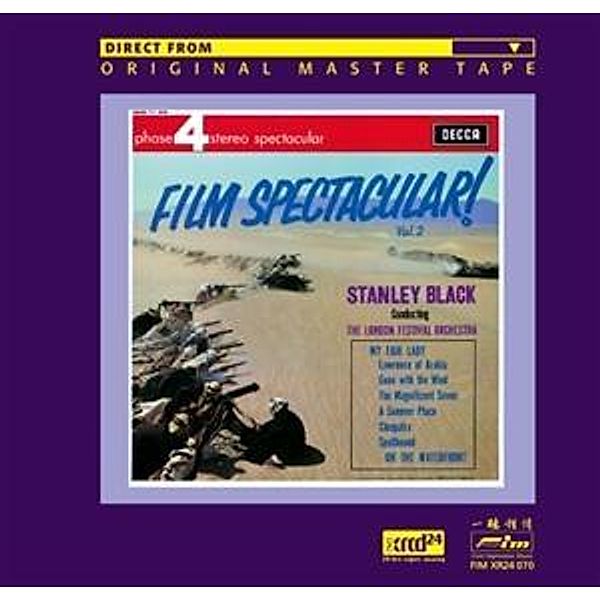 Film Spectacular Ii, Stanley & London Festival Orchestra Black