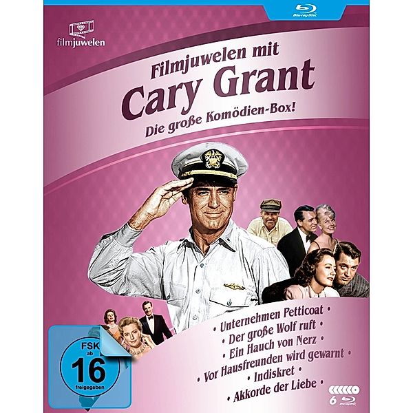 Filmjuwelen mit Cary Grant - Die grosse Komödien-Box!, Cary Grant