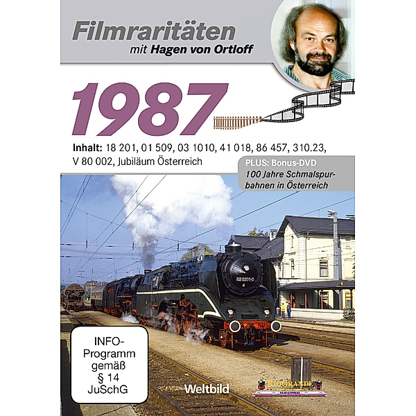 Filmraritäten mit Hagen von Ortloff - DVD: 1987 / Jub. Österreich