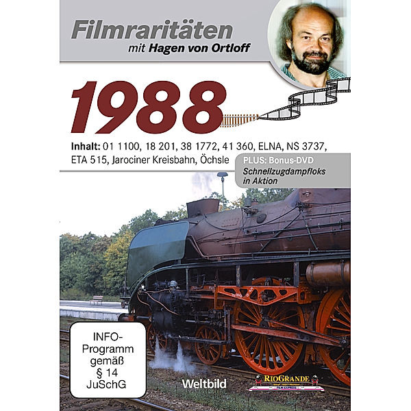 Filmraritäten mit Hagen von Ortloff - DVD: 1988 / HU 18 201