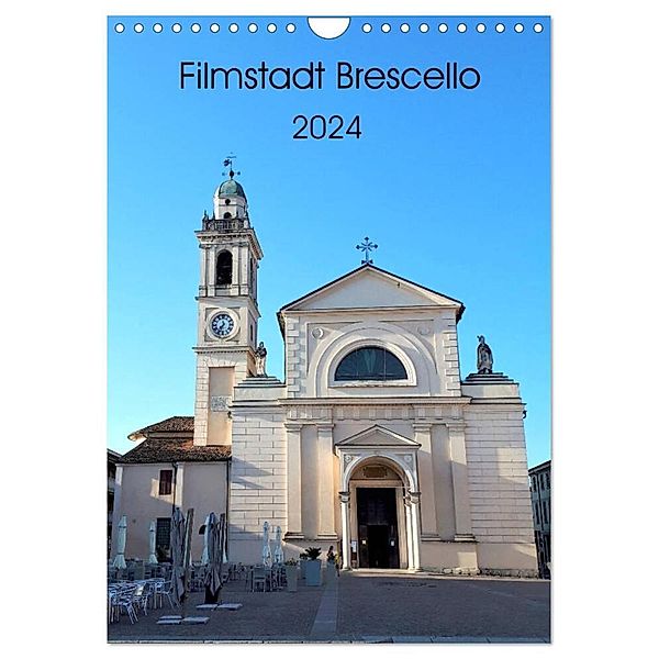 Filmstadt Brescello (Wandkalender 2024 DIN A4 hoch), CALVENDO Monatskalender, Christine Konkel