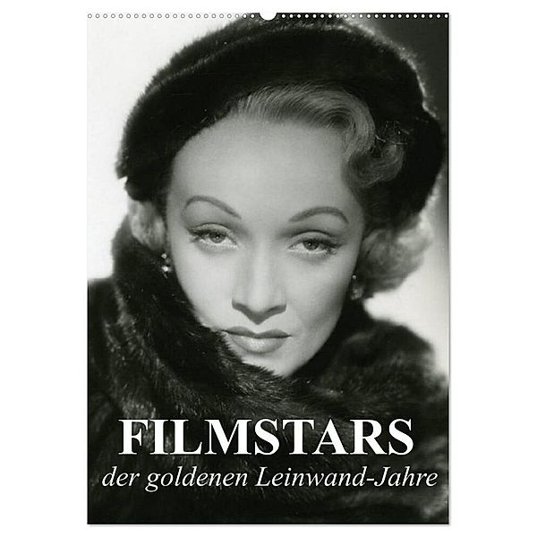 Filmstars der goldenen Leinwandjahre (Wandkalender 2024 DIN A2 hoch), CALVENDO Monatskalender, Elisabeth Stanzer