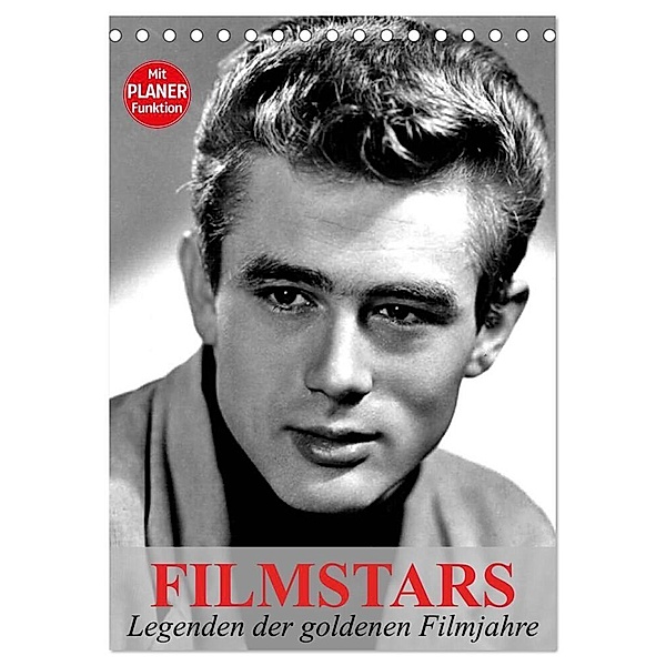 Filmstars - Legenden der goldenen Filmjahre (Tischkalender 2024 DIN A5 hoch), CALVENDO Monatskalender, Elisabeth Stanzer