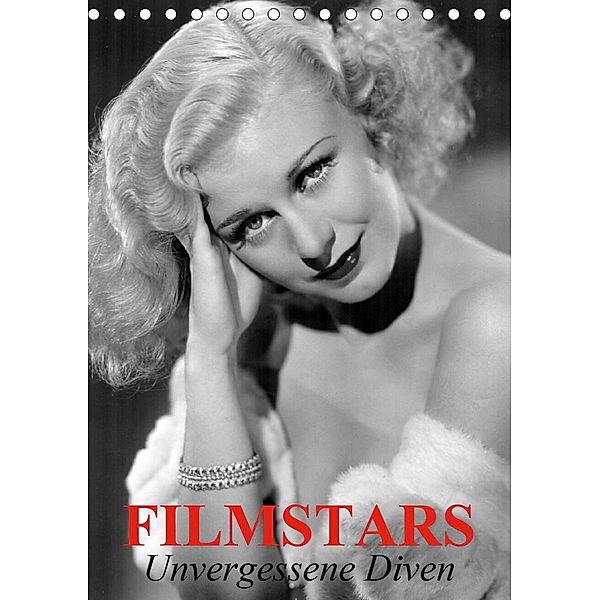 Filmstars - Unvergessene Diven (Tischkalender 2020 DIN A5 hoch), Elisabeth Stanzer