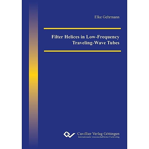 Filter Helices in Low-Frequency Traveling-Wave Tubes