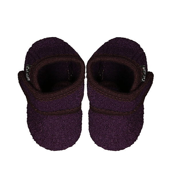 CeLaVi Filz-Hausschuhe JACINTA aus Wolle in deep purple