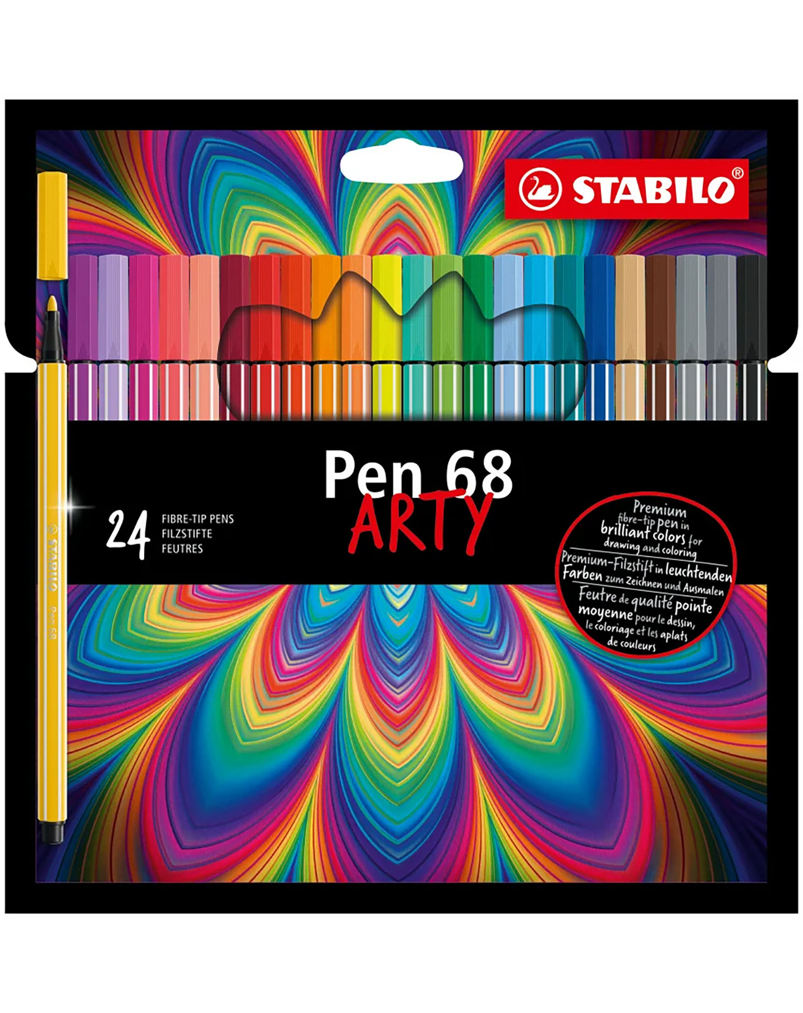 Filzstift STABILO® Pen 68 ARTY 24er-Pack kaufen | tausendkind.de