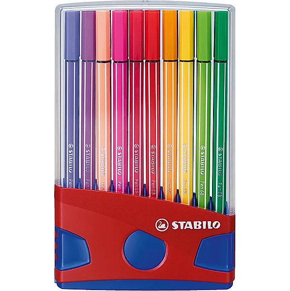 STABILO® Filzstift STABILO® Pen 68 COLORPARADE 20er-Pack