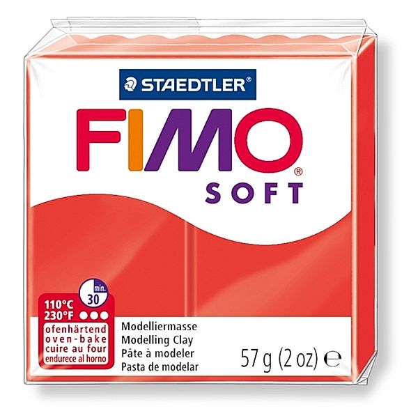 STAEDTLER FIMO indischrot soft normal 57 Gramm