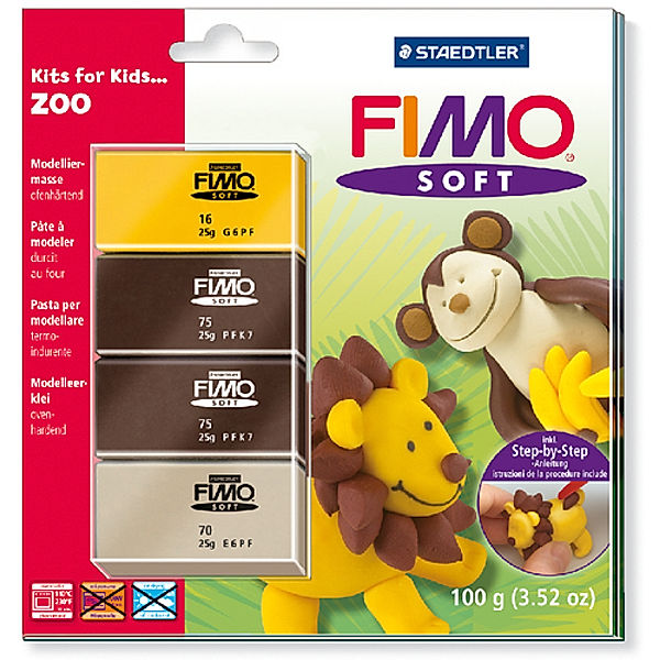 Fimo FIMO Kits for Kids Zoo
