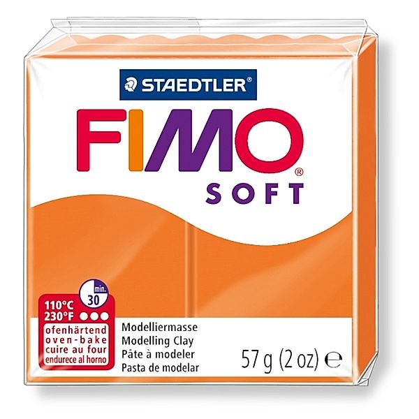 STAEDTLER FIMO mandarine soft normal 57 Gramm
