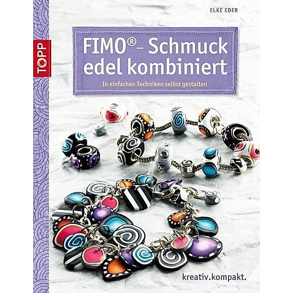 FIMO-Schmuck edel kombiniert, Elke Eder