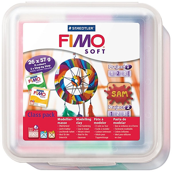 STAEDTLER FIMO® soft Class pack 40-teilig in bunt