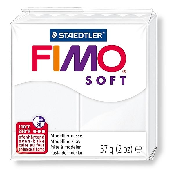 STAEDTLER FIMO weiss soft normal 57g