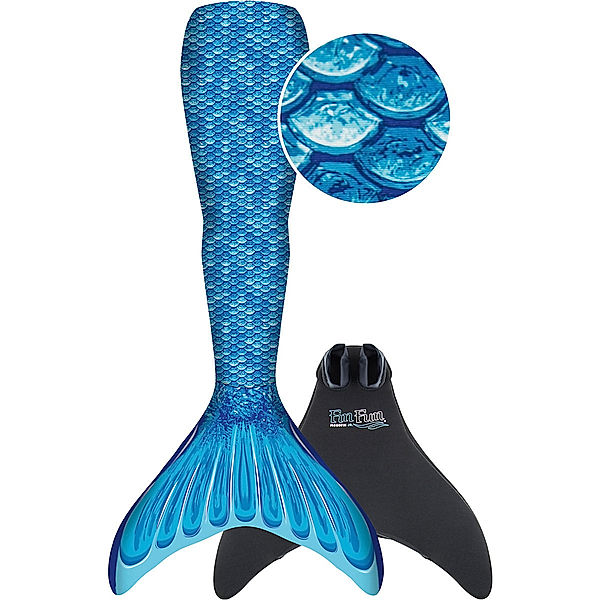 Xtrem Toys & Sports Fin Fun Meerjungfrau Mermaidens (Farbe: blau, Größe: S/M)