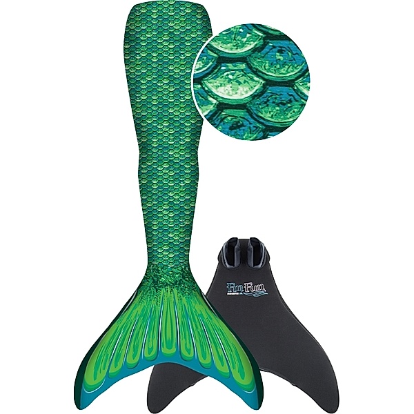 Xtrem Toys & Sports Fin Fun Meerjungfrau Mermaidens (Farbe: grün, Größe: S/M)