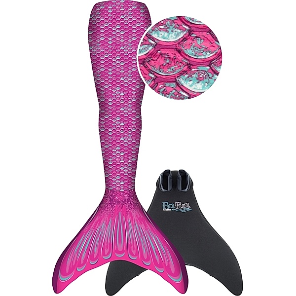Xtrem Toys & Sports Fin Fun Meerjungfrau Mermaidens (Farbe: pink, Größe: S/M)