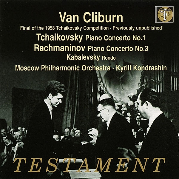 Finale Des Tschaikowsky-Wettbewerbes 195, Cliburn, Kondrashin, Philharmonie-Orchester Moskau