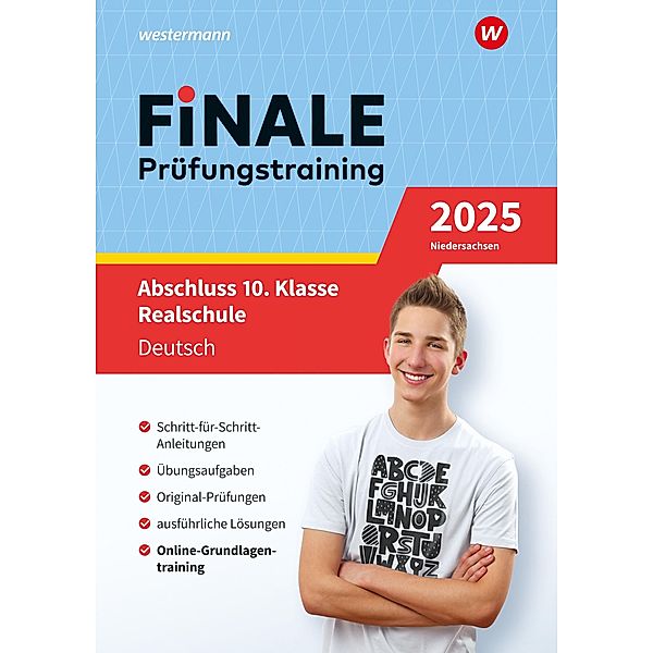 FiNALE Prüfungstraining Abschluss 10. Klasse Realschule Niedersachsen. Deutsch 2025