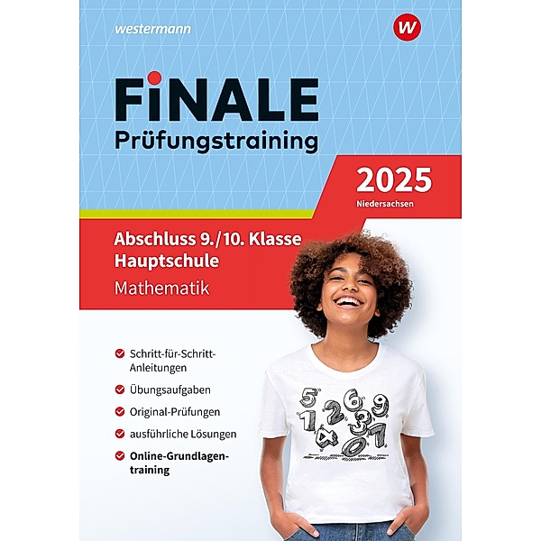 FiNALE Prüfungstraining Abschluss 9./10. Klasse Hauptschule Niedersachsen. Mathematik 2025