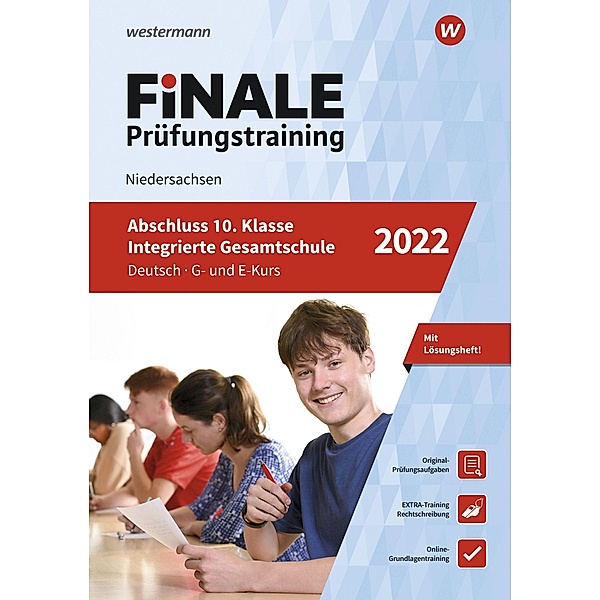 FiNALE Prüfungstraining Abschluss Integrierte Gesamtschule Niedersachsen, m. 1 Buch, m. 1 Online-Zugang, Jutta Siegel, Ines Thomas, Jelko Peters