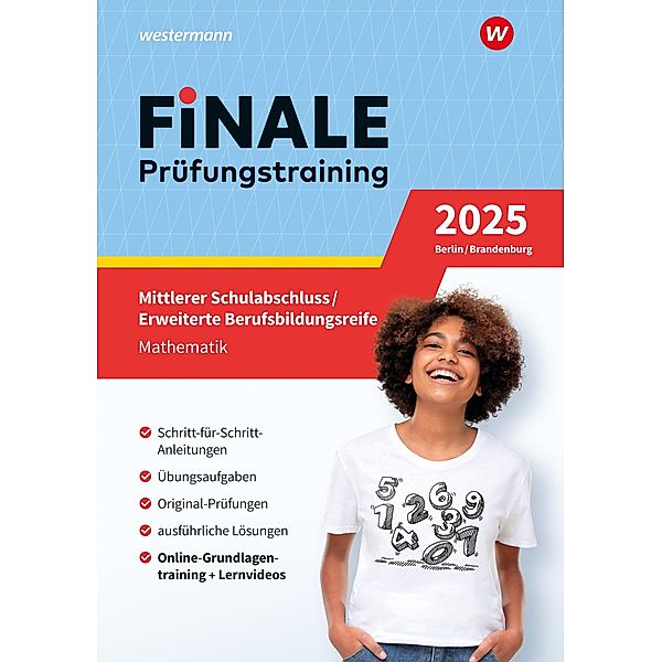 FiNALE - Prüfungstraining Mittlerer Schulabschluss, Fachoberschulreife, Erweiterte Berufsbildungsreife Berlin und Brandenburg. Mathematik 2025